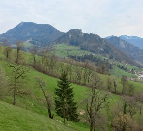 View of the whole ridge from Losenstein