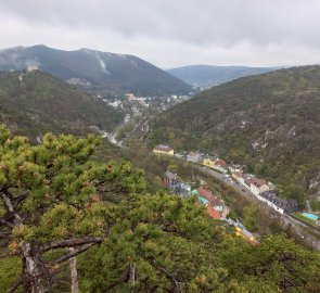 View of the Mödlingbach valley