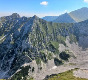 Pohled na Kl. Pyhrgas a Scheiblingstein