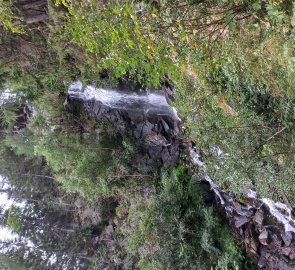 Gurpitschbach waterfall at the beginning of the route