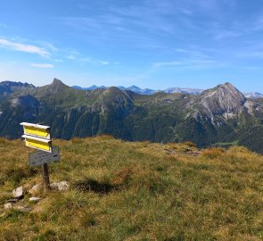 The saddle between Kl. and Gr. Gurpitscheck