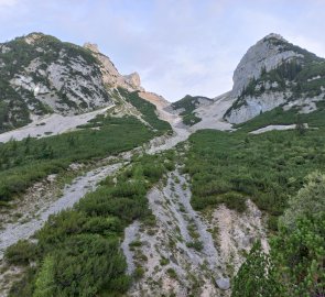 Mountains below the Guttenbergerhaus