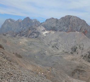 Trojzubec Dachsteinu a Grosser Koppenkarstein