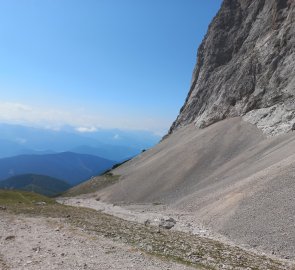 Rubble field under Türlspitz