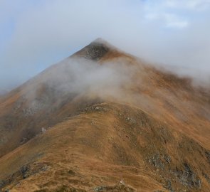 Eiskarspitz hiding in the clouds