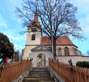 Velké Žernoseky - Church of St. Nicholas