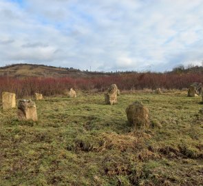 Stone circle near Malíč