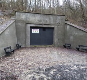 Entrance to the underground factory Richard