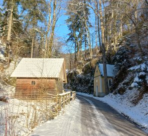 Lower mill and chapel Schussluck Kapelle