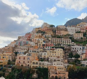 Positano from Sponda station