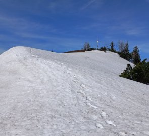 Poslední metry k vrcholu