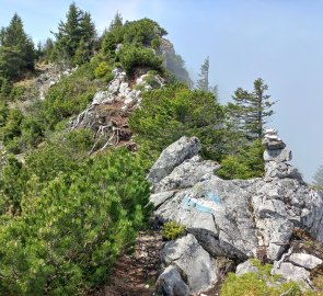 Path along the ridge