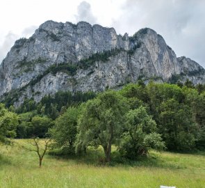 Drachenwand from the car park