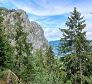 View of the Klettersteig