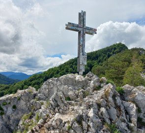 Drachenwand summit cross