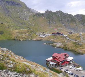 Parking in the Balea saddle