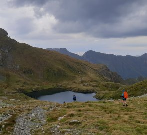 Lake Capra on the red marker