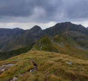 Fagaras Mountains in Romania