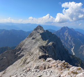 View from the top - Ödstein and Admonter Reichenstein