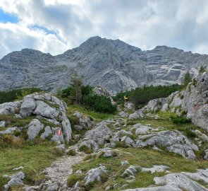 View of Hochtor from the Hesshütte