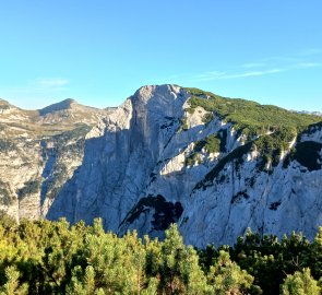 Trisselwand 1 755 m above sea level in the distance