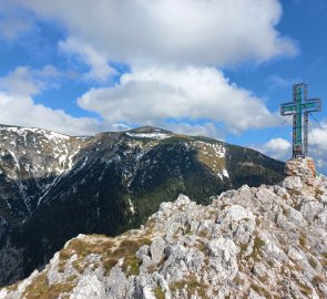 Krummbachstein - summit cross