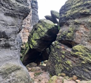 Rock climbing at Herkulessäulen