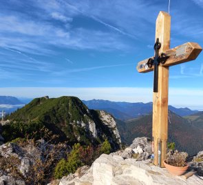 Druhý kříž na Hörndlwand