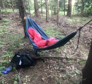 Sleeping just below the peak Bobek 871 m above sea level