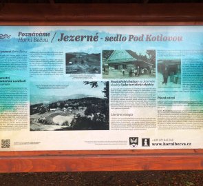 Information board under Kotlova - Jezerné