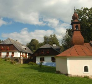 Vesnice Opolenec na Šumavě