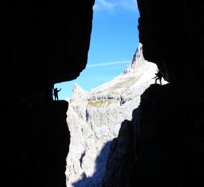 Probably the most famous view from the Alpinisteig trip