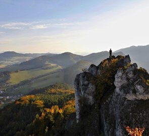 Súľovské skály v CHKO Strážovské vrchy