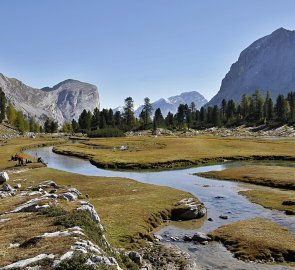 Meanders of the Rio Fanes