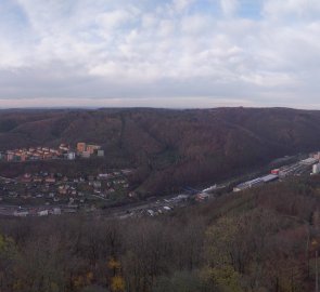 Panoramatický výhled z rozhledny