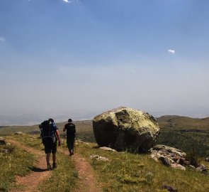 The road to Fort Amberd