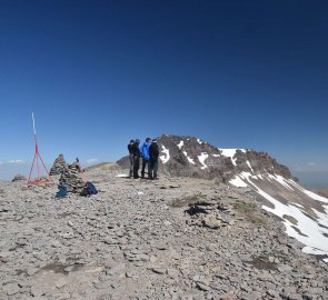 South peak of Mount Aragats 3 879 m above sea level