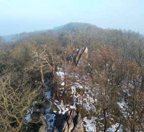 Výhled z rozhledny kazil smog a inverze