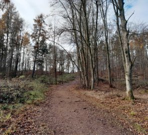 Climbing to the ridge of Babí quarry