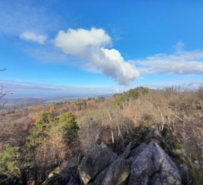 View from the ridge to the surroundings