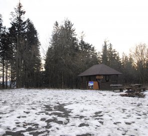 Křižovatka turistických cest - Albínovo náměstí