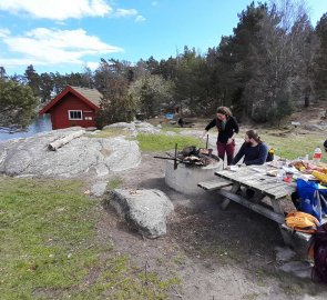 Naprosto úžasné místo na odpočinek a grilování