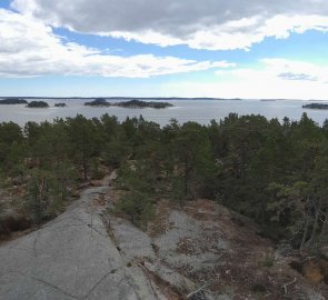 View of the coast from the lookout tower