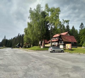 Parkoviště u motorestu Skřítek