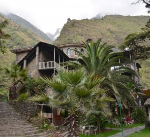 Starting point Hotel garden with restaurant El Castillo