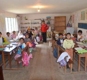 Visit to the school in the village of Chaco