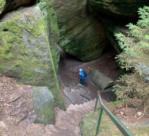 Rock maze Chléviště