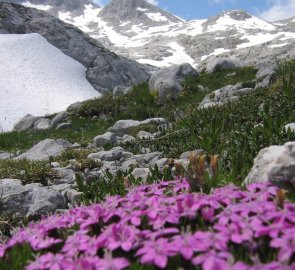 Beautiful landscape during the descent