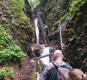 Žebřík v Janošíkových dierách