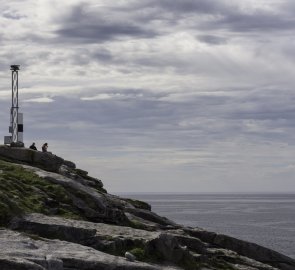 Maják na špici Knivskjellodden